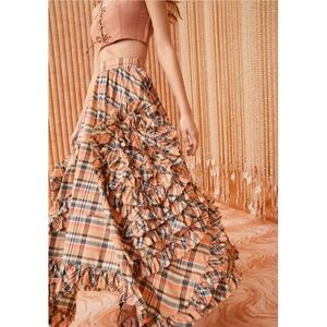 Ulla Johnson Jules Silk Blend CropTop and Annine Skirt US8 NWT